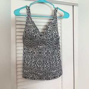 Jones New York Tankini Swim Top